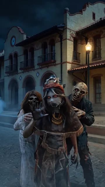 0:09, El grupo: Los personajes juntos, en la locación.